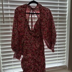 Floral Pink Dress